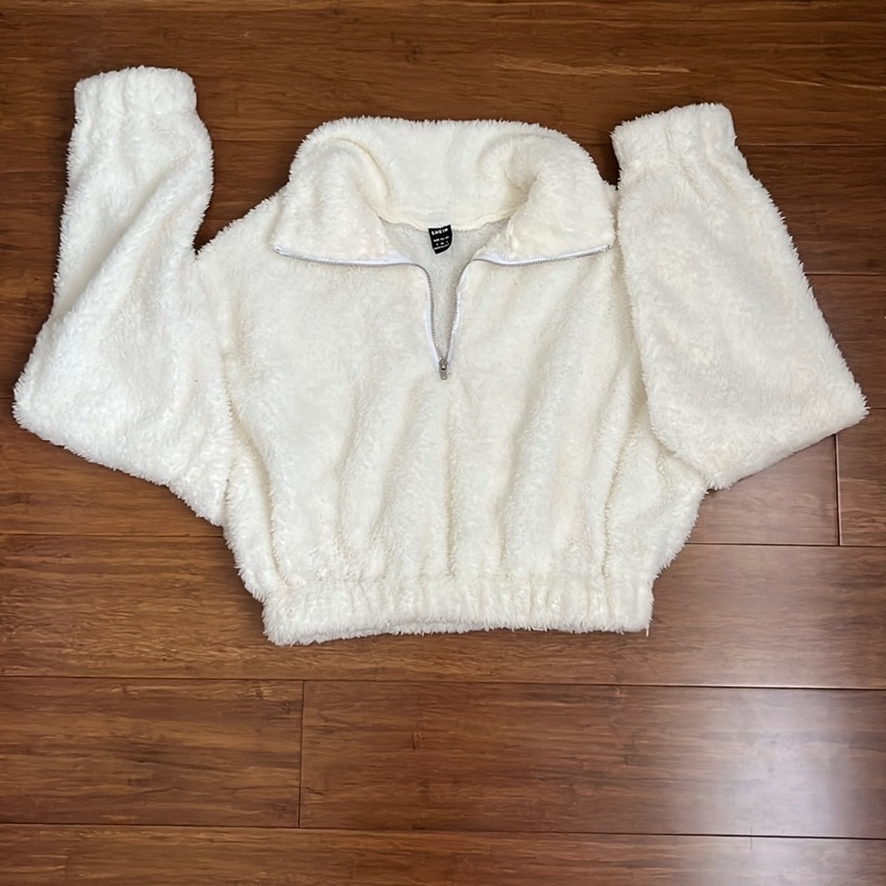 Soft cropped sweater